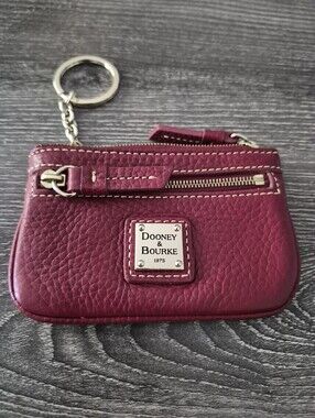 Dooney & Bourke leather coin purse
